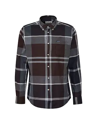 BARBOUR | Hemd Slim Fit DUNOON | braun